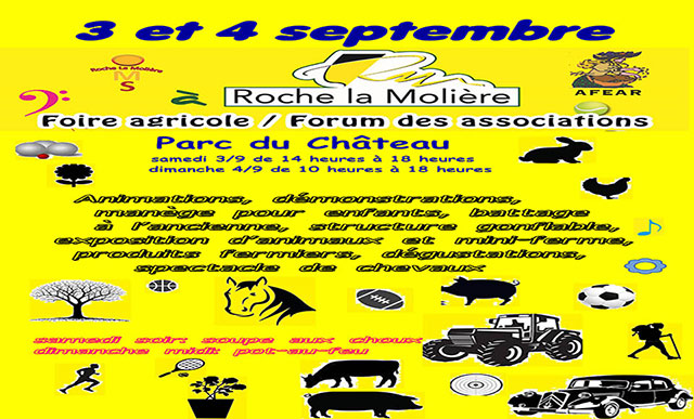 Forum des associations et foire agricole